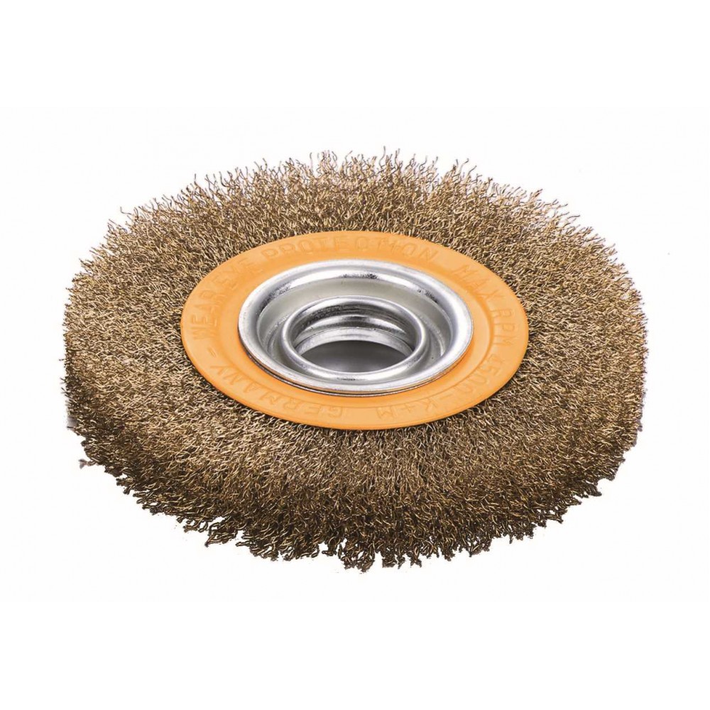 6 Cepillo De Alambre Tipo Disco 150x32mm