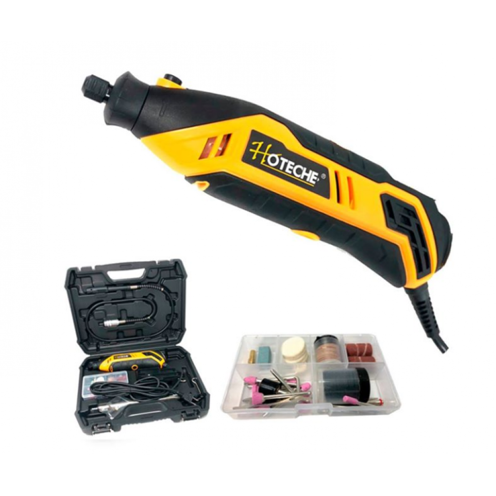 Set 100 Pzs Mini Esmeril 130W