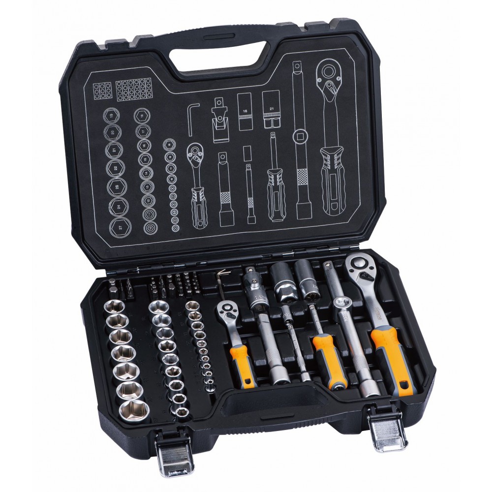 Kit de Ratchet y Dados 38 12 73 Pcs